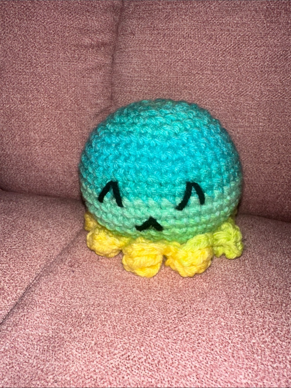 Handmade Crocheted Octopus Plush